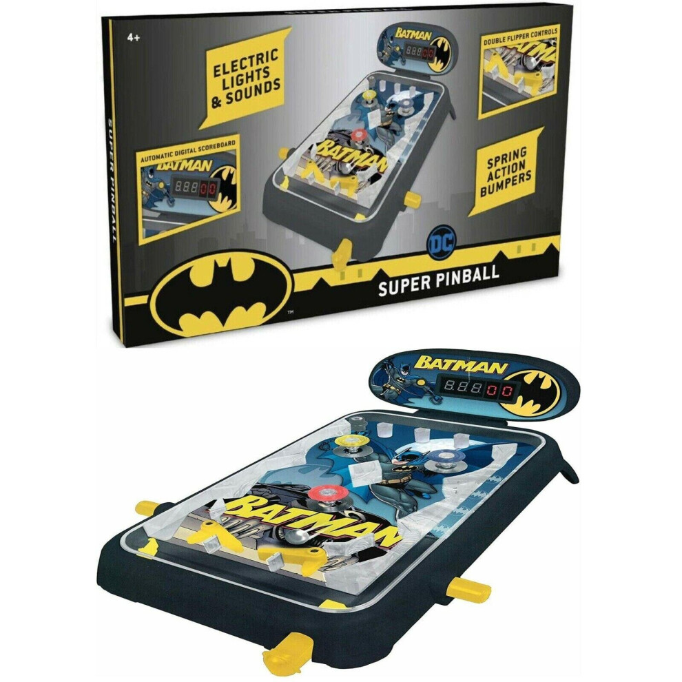 Batman Super Pinball with Lights & Sound-image-OPC-PB52TN2-NEW