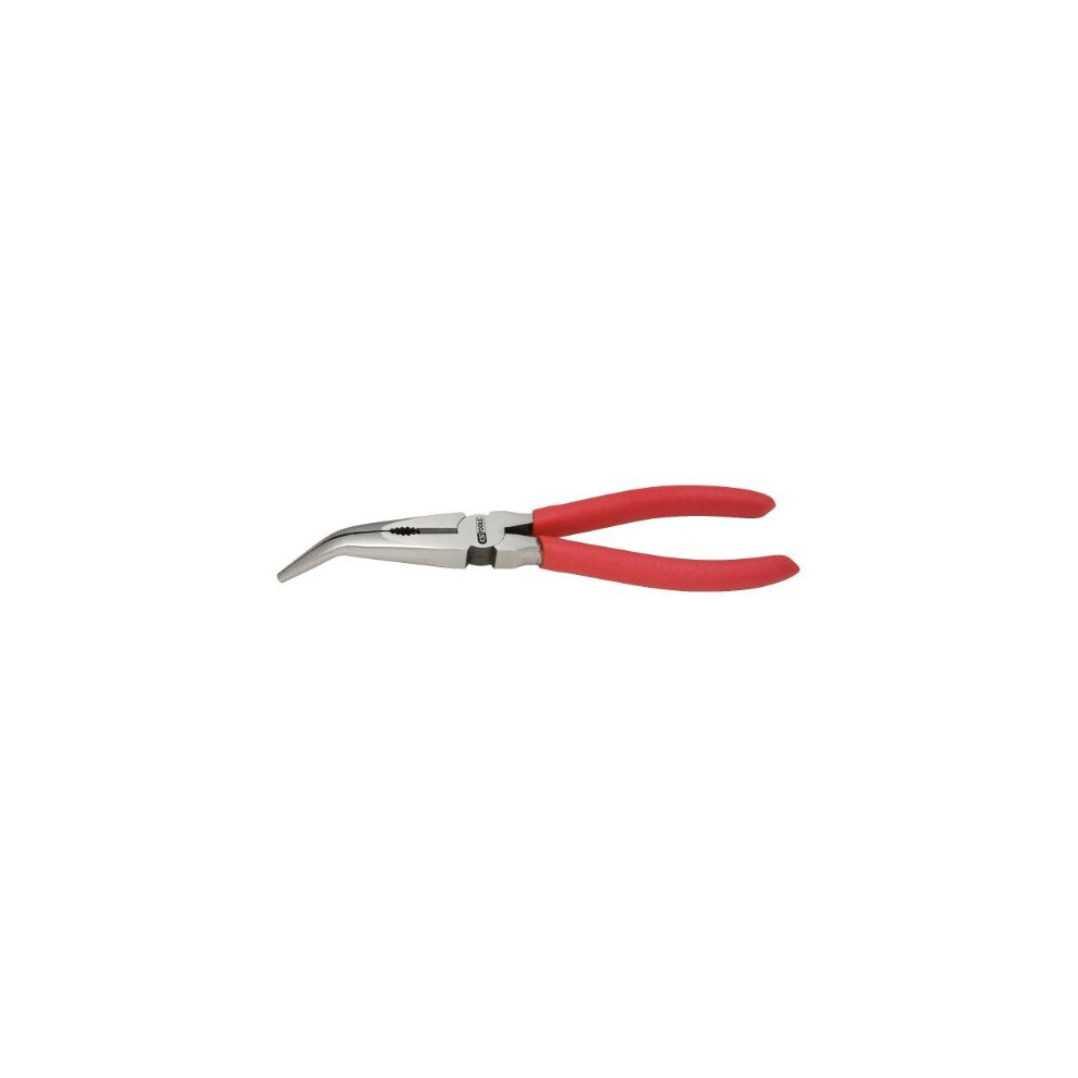 KS Tools 115.1318 Bent nose pliers, 165mm