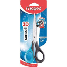 Maped Sensoft 069600 Scissors 16cm (Assorted Colours)
