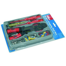 Hilka Tools 28606081 Crimping Tool, Red/Black, Set of 81 Piece