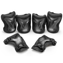 ((Large)) Xootz Skate Pad Set Knee Elbow and Wrist 6 Piece