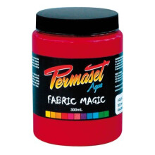 Permaset Aqua 300ml Fabric Printing Ink - Bright Red