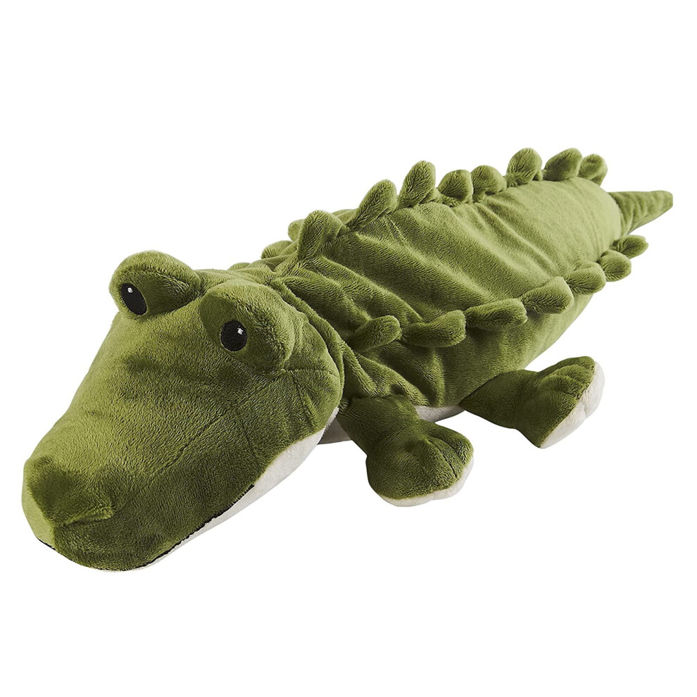 Warmies Heatable Plush Alligator 13" Microwavable Scent Green/Lavender