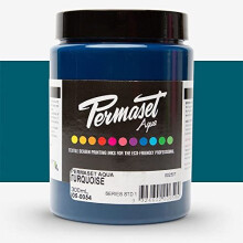 Permaset Aqua 300ml Fabric Printing Ink - Turquoise