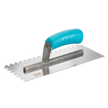 OX Tools Trade Notched Stainless Steel Tiling Trowel - 8mm