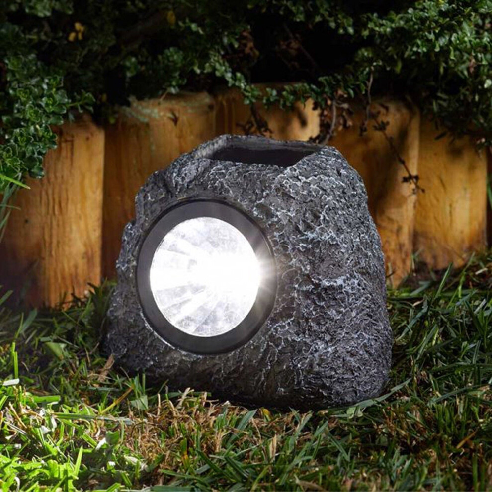 Smart Garden Rock Solar Spotlight