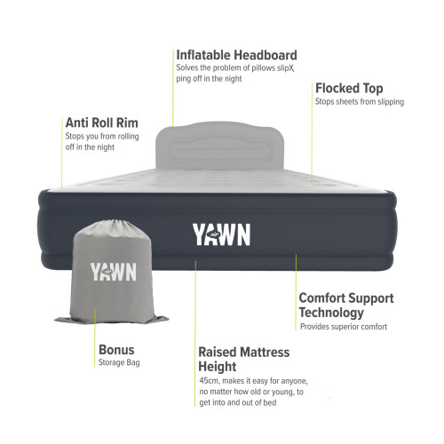 (Single Bed) YAWN Air Bed with Fitted Sheet 2