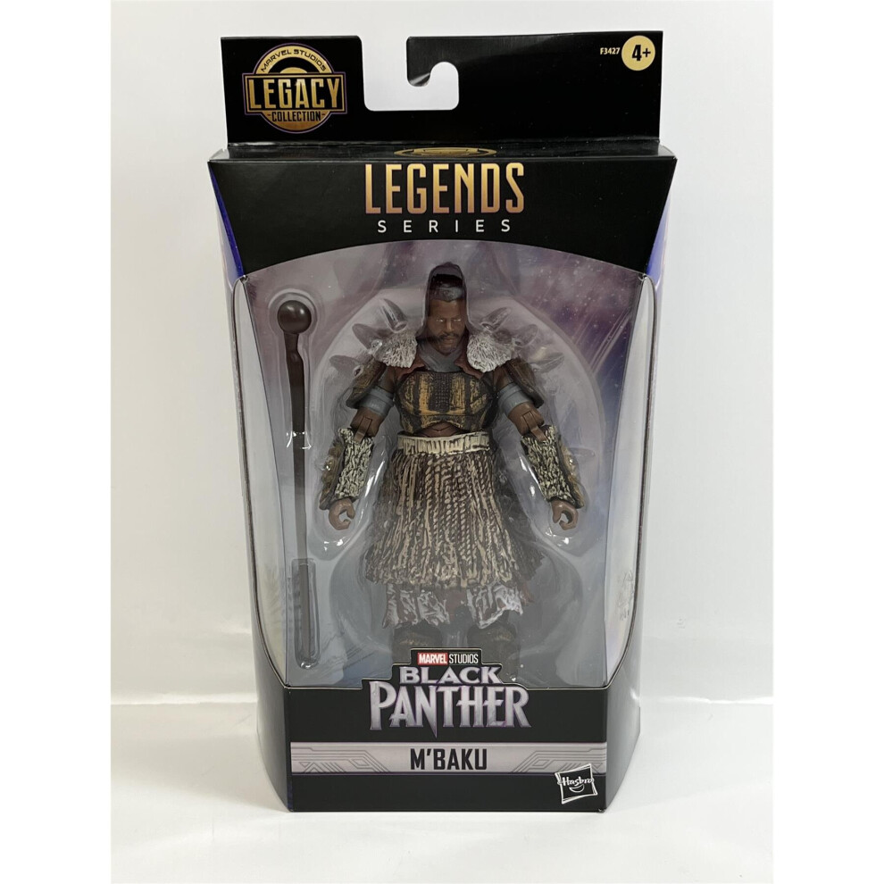 Black Panther M'Baku Marvel Studios 6 Inch Figure Hasbro F3427