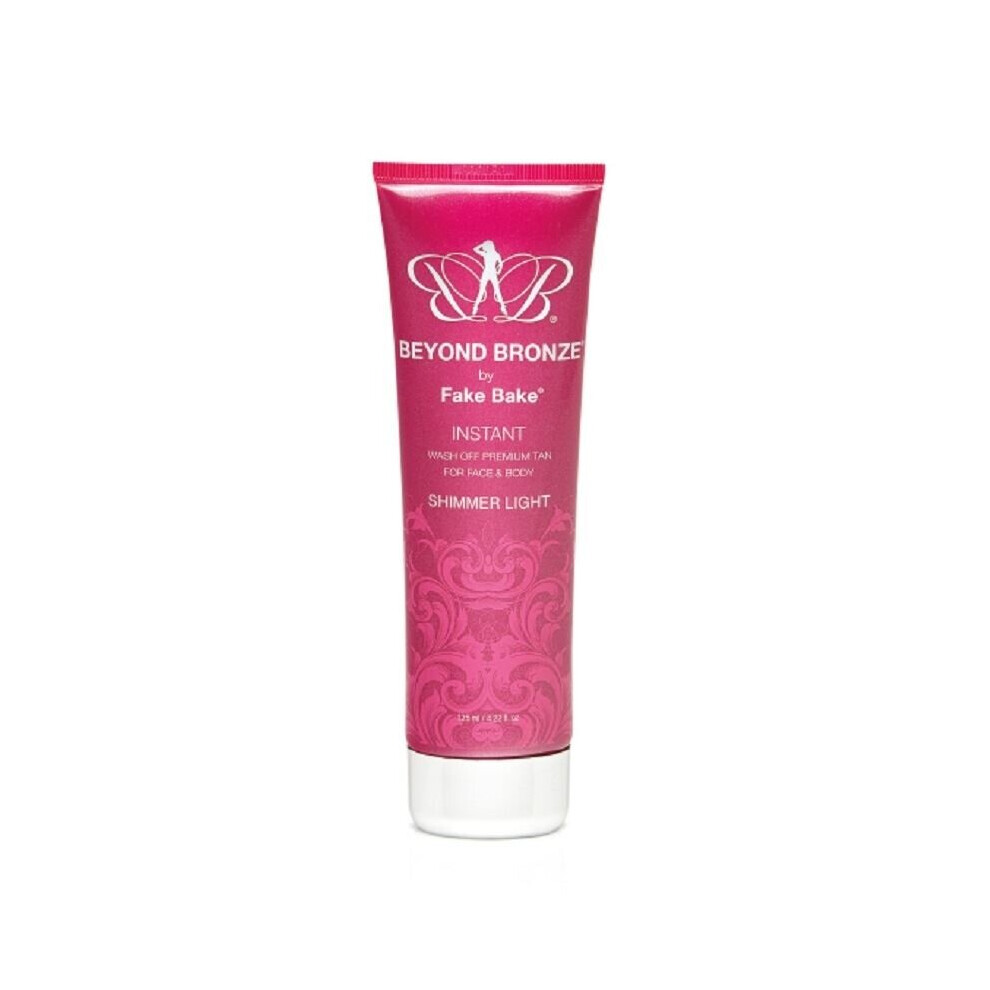 Fake Bake Beyond Bronze Wash Off Tan Shimmer Light 125ml