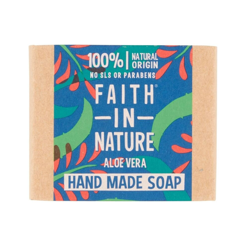 Soap Bar Hand Care Vegan Aloe Vera Fragranced Natural Gift 100g