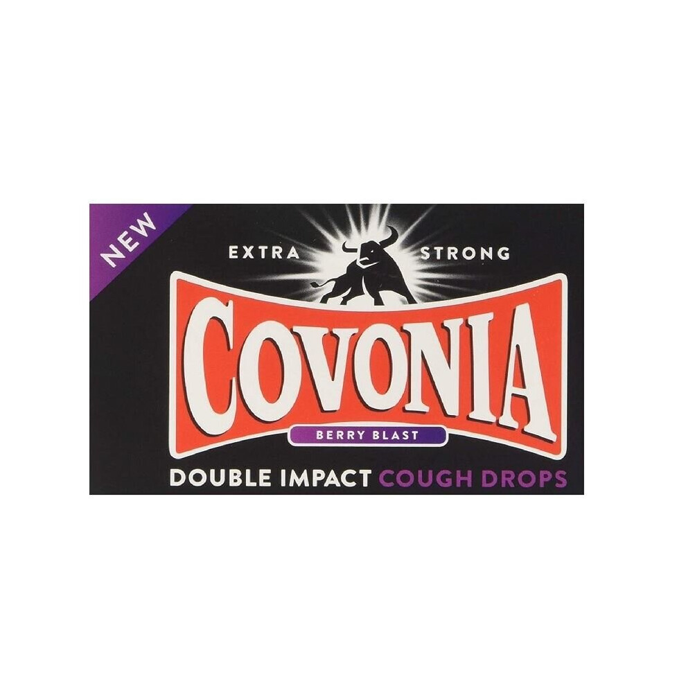 Covonia Double Impact Lozenges Berry Blast 51g