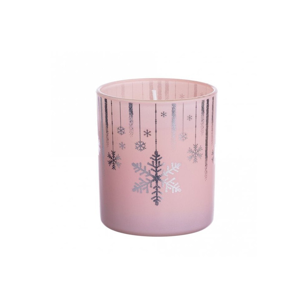 Wax Lyrical Sparkling Snowflakes Glass Tumbler - Believe In The Magic