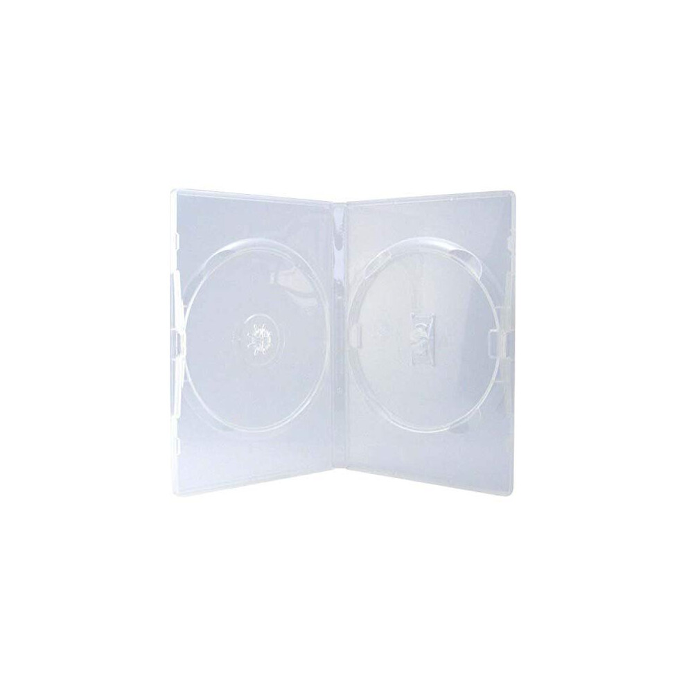 1 X Amaray Double Clear Dvd Case (Face On Face) 14Mm Spine In Dragon Trading Packaging 3418933511659