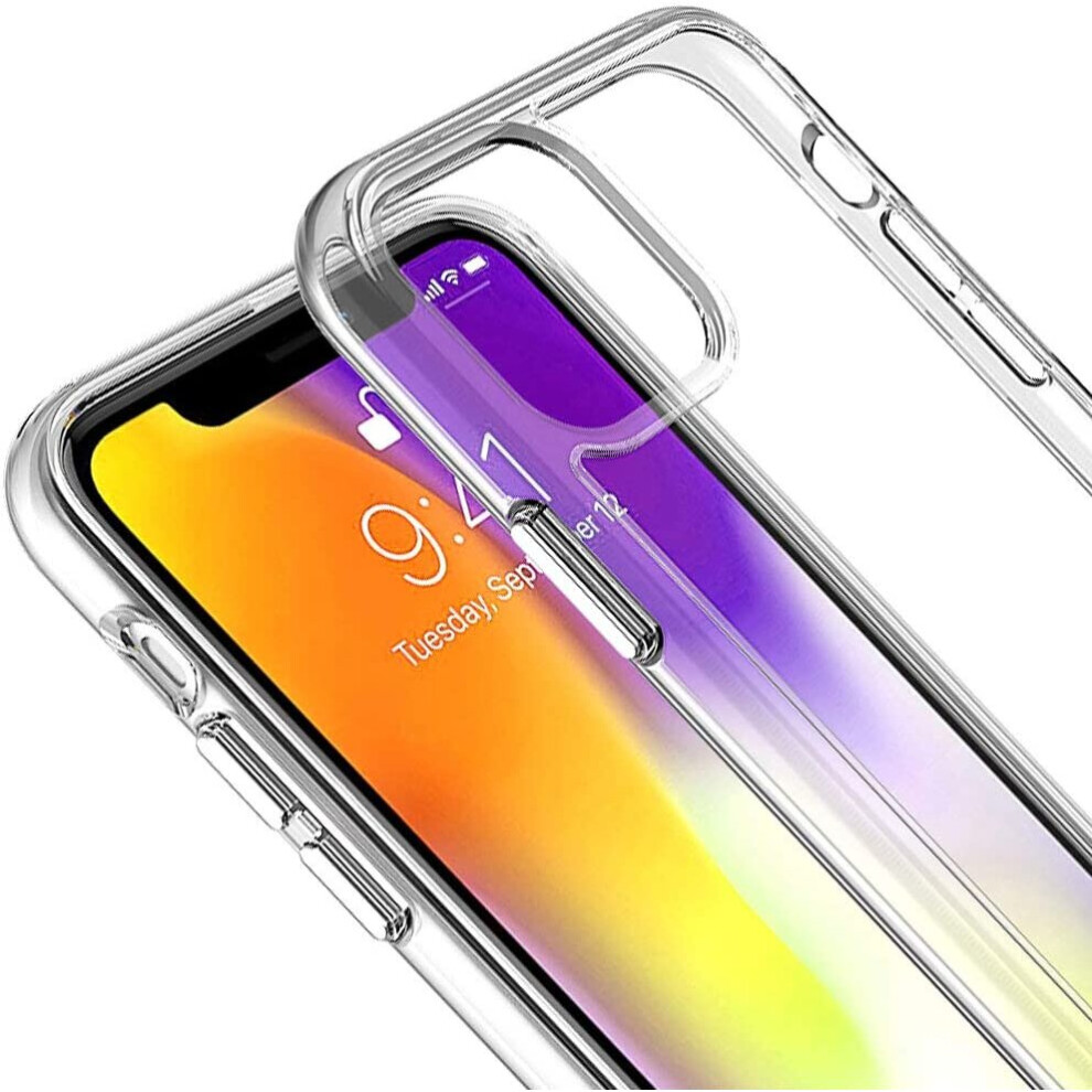 TECHGEAR iPhone 11 Pro Max Case [Fusion HD Case] Shockproof, Slim & Light, Protective, Fused Gel Bumper & Hard Back Case Cover with Soft Touch Keys