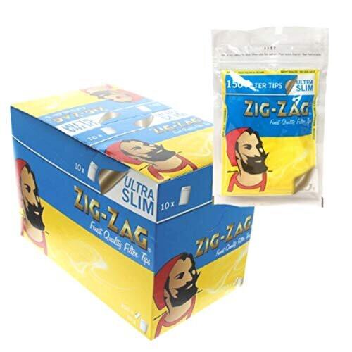 Zig Zag Filter Tips Ultra Slim 10's