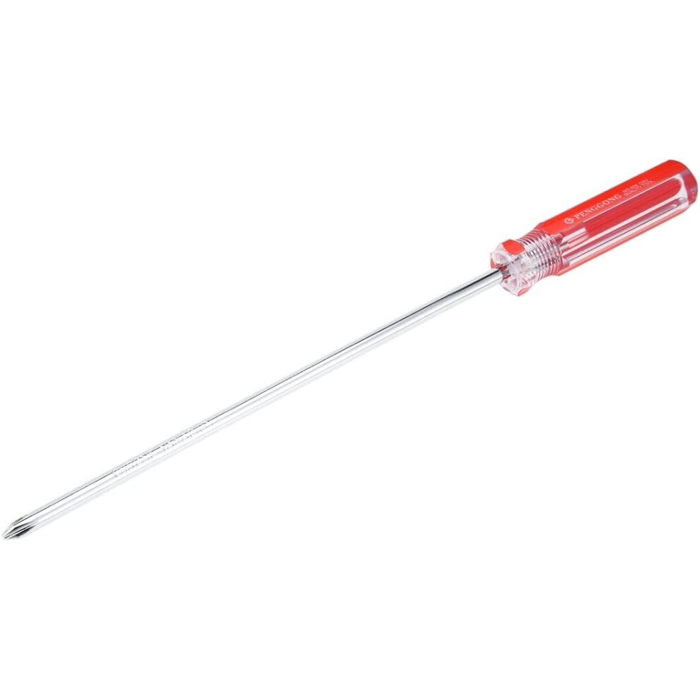 sourcing map Magnetic #2 Phillips Screwdriver with 8 Inch Chrome Vanadium Steel Shaft