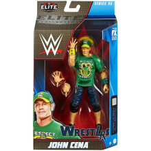 Mattel WWE John Cena Elite Collection Action Figur, 6-tums Poserbar Samlarpresent för WWE-fans 8 år och uppåt