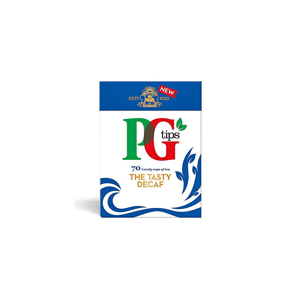 PG Tips Decaffeinated 80 Teabags (Pack of 3, Total 240 Teabags)