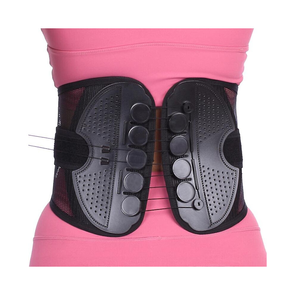 (S) Lumbar Support Belt Lumbar Disc Protection Belt Hunchback Correction Brace