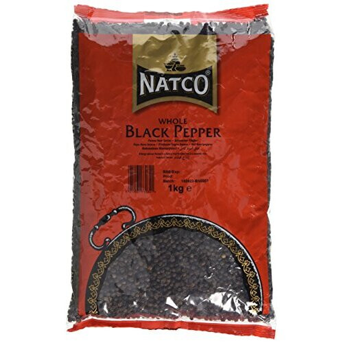 Natco Whole Black Pepper 1 kg
