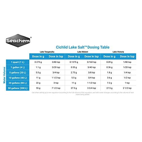 Seachem Cichlid Lake Salt, 500 g 2