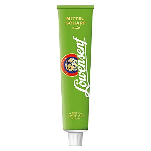 LÖWENSENF Mild - German Mild Mustard (200ml Tube)