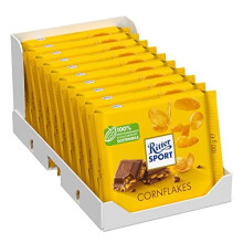 Ritter Sport corn Flakes, 10 Packs of 100 g
