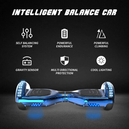 6.5'' Hoverboards with Hoverkart Self Balanced Electric Scooter Segway 1