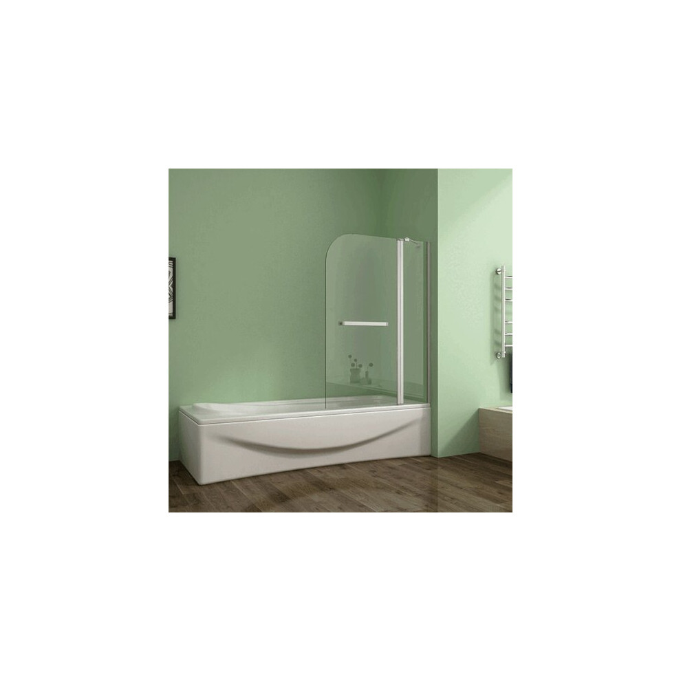 Bath Screen Shower 1000X1400mm Pivot 180 Panel