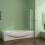 AICA Bath Screen Shower 1000X1400mm Pivot 180 Panel 3