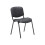 (Black PU leather, 1) Reception chair 1