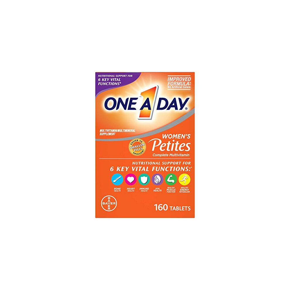 One A Day Women's Petite Multivitamins, 160 Count