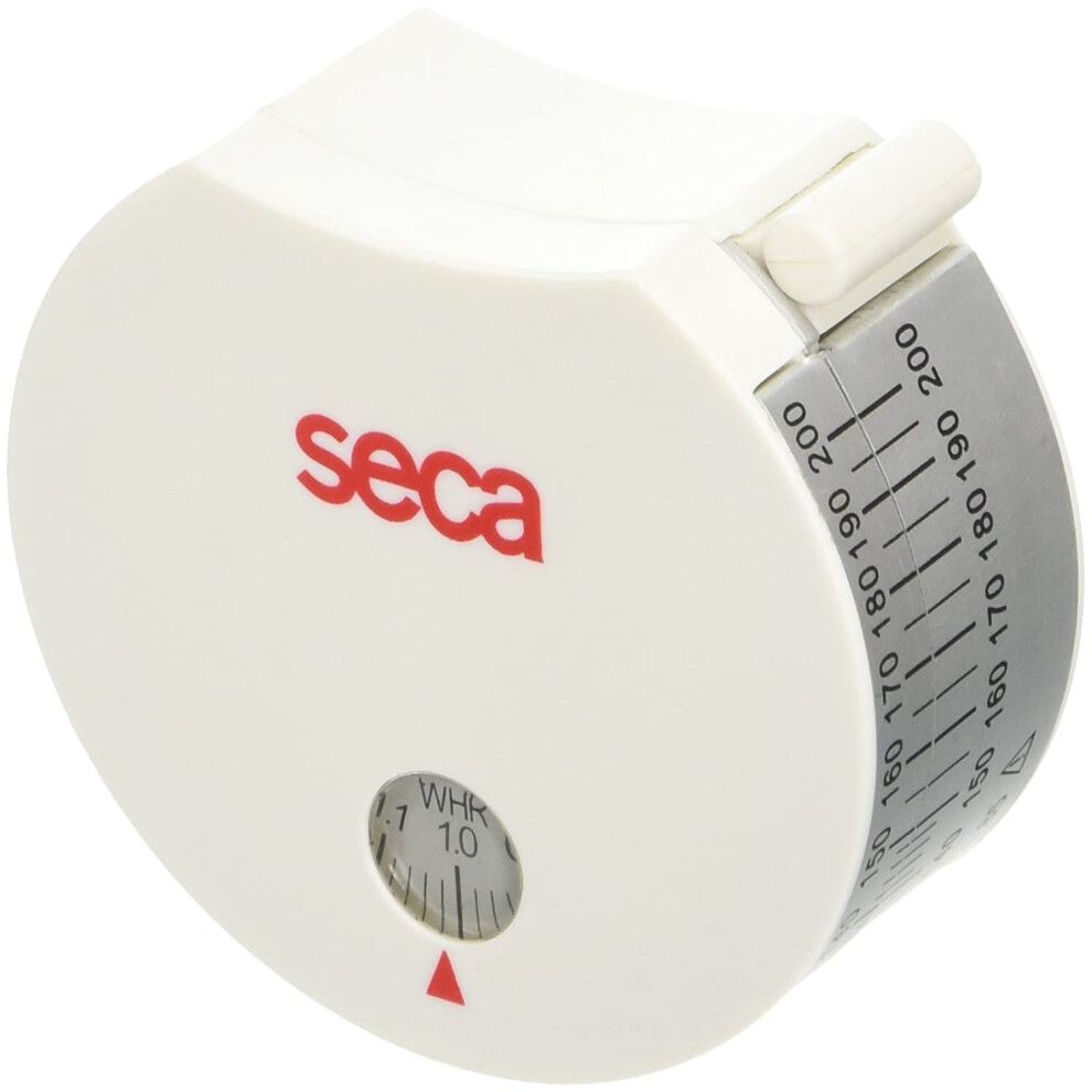 seca SECA203 Seca Ergonomic Circumference Measuring Tape with Extra Waist-To-Hip Ration Calculator, 203 cm