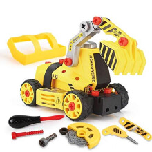 kramow 7 in 1 Take Apart Toy ,Car Toys,Construction Toys for 3 Year Olds Boys Toys for 4 Year Olds,Toys for 5 Year Olds,Assemble Toy, 65 Pieces ,
