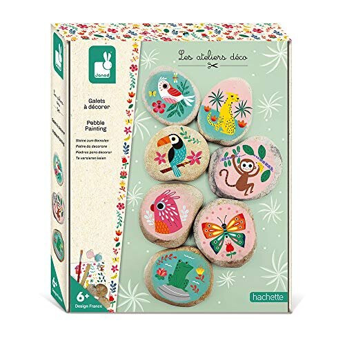 Janod Kit Creativo - Sassi da Decorare
