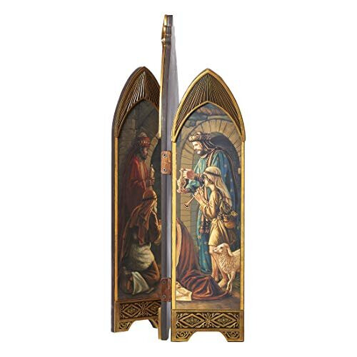 Joseph's Studio by Roman - Faux Oil Paint Nativity Triptych, Holy ...