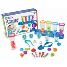 Learning Resources Silly Science Fine Motor Sorting Set, STEM Toys for Kids, Educational Toy, Preschool Fine Motor Skills, 55 Pieces, Age 3+