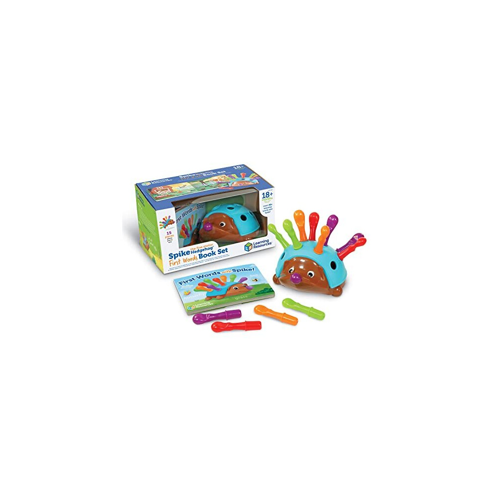 Learning Resources Spike The Fine Motor Hedgehog First Words, Book Set Top, Toddler Toys, Fine Motor Fun, Preschool Fine Motor Skills, Toddler Ac