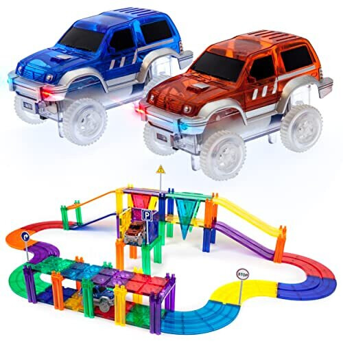 Magnetic car building toy online