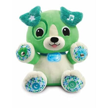 LeapFrog Pal Scout Smarty Paws: Soothing & Sensory Plush Toy with Lights, Music & Personalisation for Ages 6-36 Months (Green)