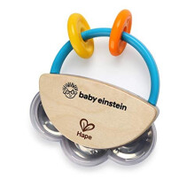 Baby Einstein Hape Tiny Tambourine Musical Wooden Toy