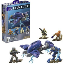 Mega Halo Ghost of Requiem Vehicle Halo Universe Construction Set, Building Toys for Boys, Ages 8+