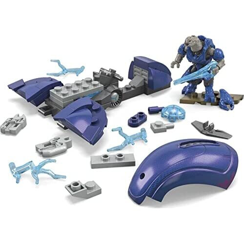 MEGA MEGA Halo Giocattolo Edifici, Fantasma di Requiem con 135 Pezzi, 4 Micro Action Figures e Accessori 2