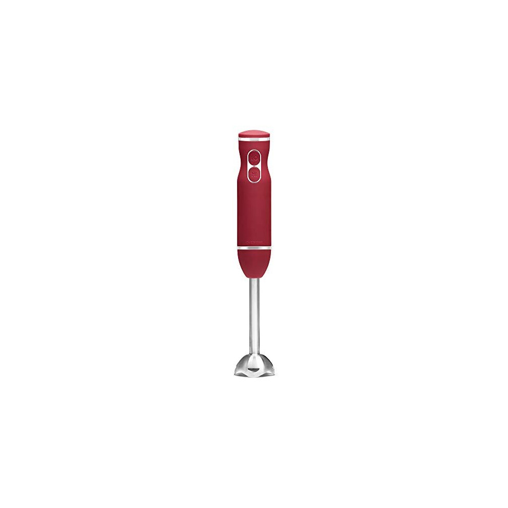 Chefman Immersion Stick Hand Blender with Stainless Steel Blades, Powerful Electric Ice Crushing 2-speed Control Handheld Food Mixer, Purées