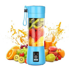 Portable Blender, Mini Fully Automatic Blender, Personal Mixer For Fruits Smoothie And Shakes With USB Rechargeable And Six Blades For Baby