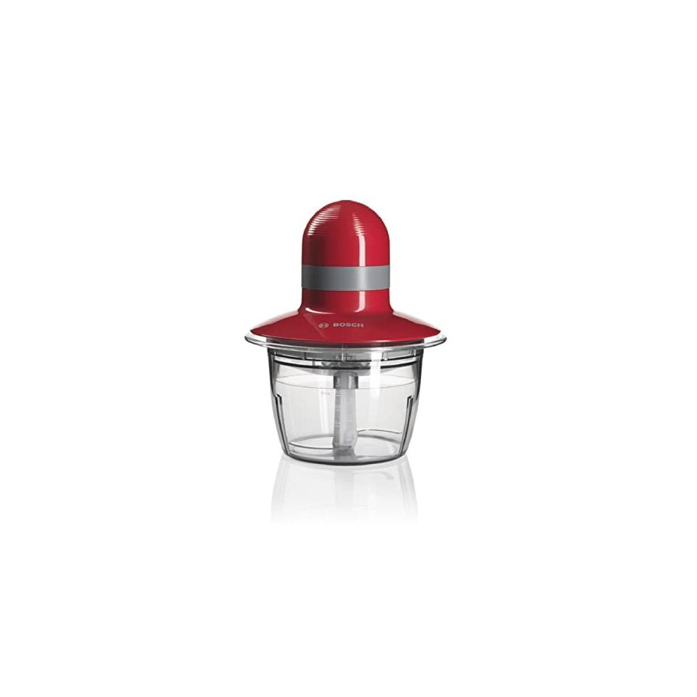 Bosch MMR08R1GB Mini Chopper, 400 W, 0.8 Litre - Red