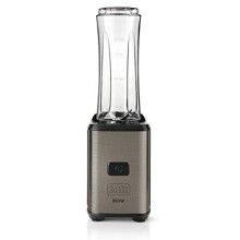 Liquidificador BLACK+DECKER BXJBA350E 350 W, 2 garrafas de 600 ml, 4 lâminas de aço inoxidável