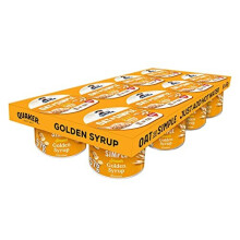 Quaker Oat So Simple Golden Syrup Porridge Pots, 57 g (Pack of 8)
