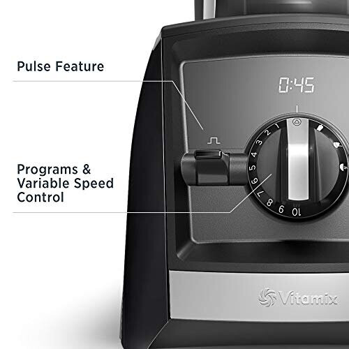 Vitamix Vitamix A2500 Ascent Series Smart Blender, Professional-Grade, 64 oz. Low-Profile Container, Black 2