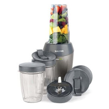 Salter EK2002SILVERV2 NutriPro Super Charged Multi-Purpose Nutrient Extractor Blender, 1 Litre, 1200 W, Silver